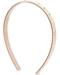 Maison Michel - Crystal-Embellished Headband - Lyst