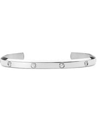 Daniel Wellington - Classic Lumine Crystal-Embellished Cuff Bracelet - Lyst