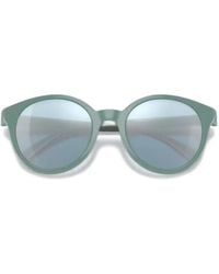 Emporio Armani - Round-Frame Sunglasses - Lyst