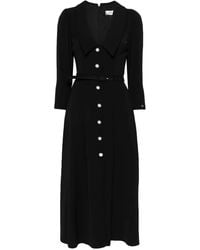Nissa - Robe Mi-Longue À Taille Ceinturée - Lyst