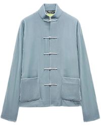 Shanghai Tang - Tang Denim Pocket Jacket - Lyst
