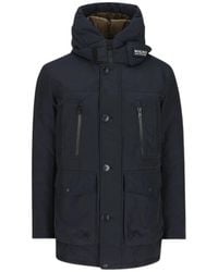 Woolrich - Chaqueta Con Cremallera Y Capucha - Lyst
