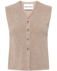 EMERSON RENALDI - V-Neck Button-Up Vest - Lyst