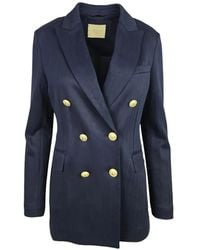 Circolo 1901 - Double-Breasted Blazer - Lyst