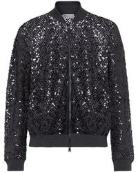 Brunello Cucinelli - Sequinned Jacket - Lyst