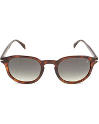 David Beckham - Lunettes De Soleil Rondes À Effet Écailles De Tortue - Lyst