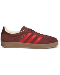 adidas - Gazelle Indoor Three-Stripe Sneakers - Lyst