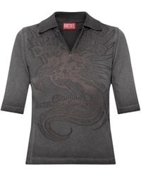 DIESEL - Camiseta T-Bea Con Logo - Lyst