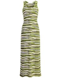 Proenza Schouler - Zinah Striped Knit Dress - Lyst