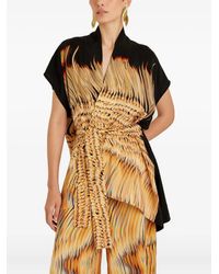 Lenny Niemeyer - Abstract-Print Belted Jacket - Lyst