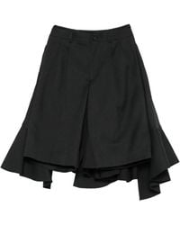Comme des Garçons - Short Volantée Asymétrique - Lyst
