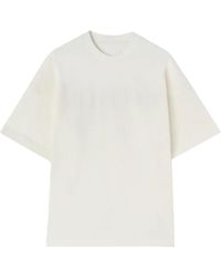 Jil Sander - Camiseta con logo estampado - Lyst