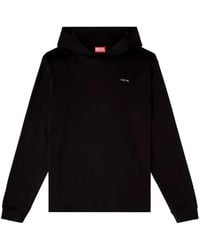 DIESEL - Long-Sleeve Hoodie - Lyst