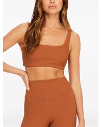 The Upside - Mariana Bridie Ribbed Sport Bra - Lyst