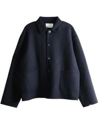Extreme Cashmere - Button-Up Felted Jacket - Lyst