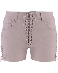 Ludovic de Saint Sernin - Pantalones cortos de algodón con cordones - Lyst