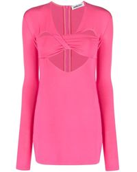 Ambush - Cut-out Heart-shaped Minidress - Lyst