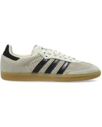 adidas - Og Samba Striped Lace-Up Sneakers - Lyst