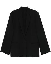 Alberta Ferretti - Single-Breasted Jacket - Lyst