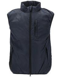 Aspesi - Jil Zip-Up Padded Gilet - Lyst