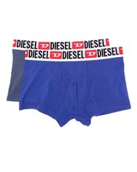 DIESEL - Logo-waistband Boxers (set Of Two) - Lyst