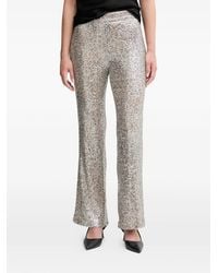 INTROPIA - Priscila Sequin Trousers - Lyst