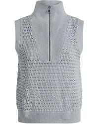 Varley - Débardeur En Maille À Col Zippé - Lyst