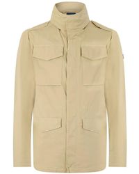 Paul & Shark - Flap-Pocket High-Neck Jacket - Lyst