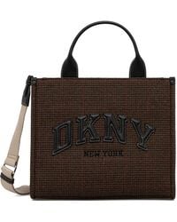 DKNY - Sac Cabas À Logo Et Anses Sur Le Dessus - Lyst