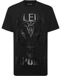 Philipp Plein - T-Shirt Round Neck Ss Tiger - Lyst