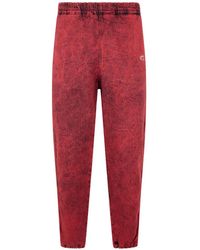 DIESEL - Jeans Met Elastische Taille En Acid Wassing - Lyst