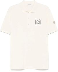 Moncler - Logo-Appliqué Polo Shirt - Lyst