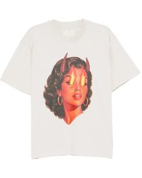 Melt - Graphic-Print Cotton T-Shirt - Lyst