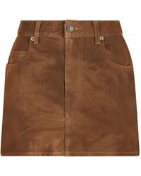 Isabel Marant - Kimmy five-pocket flared skirt - Lyst