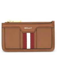 Bally - Kartenetui mit Streifendetail - Lyst