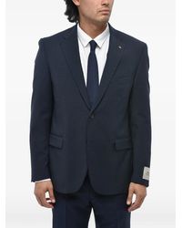 Corneliani - Single-Breasted Flap-Pocket Blazer - Lyst