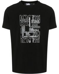Karl Lagerfeld - T-shirt à logo imprimé - Lyst