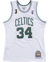 Mitchell & Ness - "Nba Boston Celtics 07-08 Paul Pierce" Authentic Jersey Vest Top - Lyst