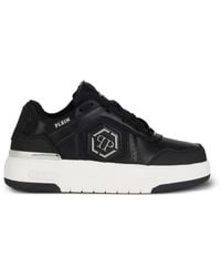 Philipp Plein - Zapatillas bajas SK8R con placa del logo - Lyst