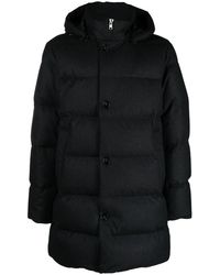 Woolrich - Detachable-Hood Quilted Padded Coat - Lyst