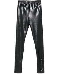 Junya Watanabe - Faux-Leather Leggings - Lyst