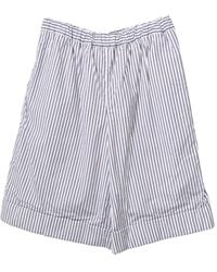 Comme des Garçons - Striped Shorts - Lyst