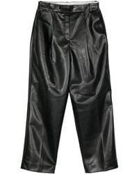 Calvin Klein - Pleated Straight-Leg Trousers - Lyst