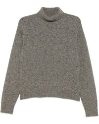 Rohe - Roll-Neck Mouliné Sweater - Lyst