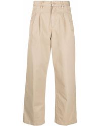 Carhartt - Pantalon droit Cara à design plissé - Lyst