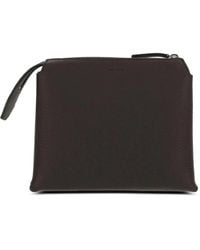 The Row - Zip Fastening Clutch Bag - Lyst