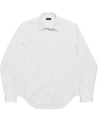 Balenciaga - Long-sleeve Button-fastening Shirt - Lyst