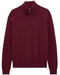 Pringle of Scotland - Quarter-Zip Cashmere Sweater - Lyst