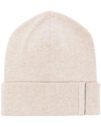Brunello Cucinelli - Monili-Chain Cashmere Beanie - Lyst