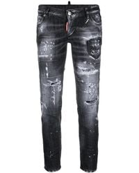 DSquared² - Cropped Jeans - Lyst